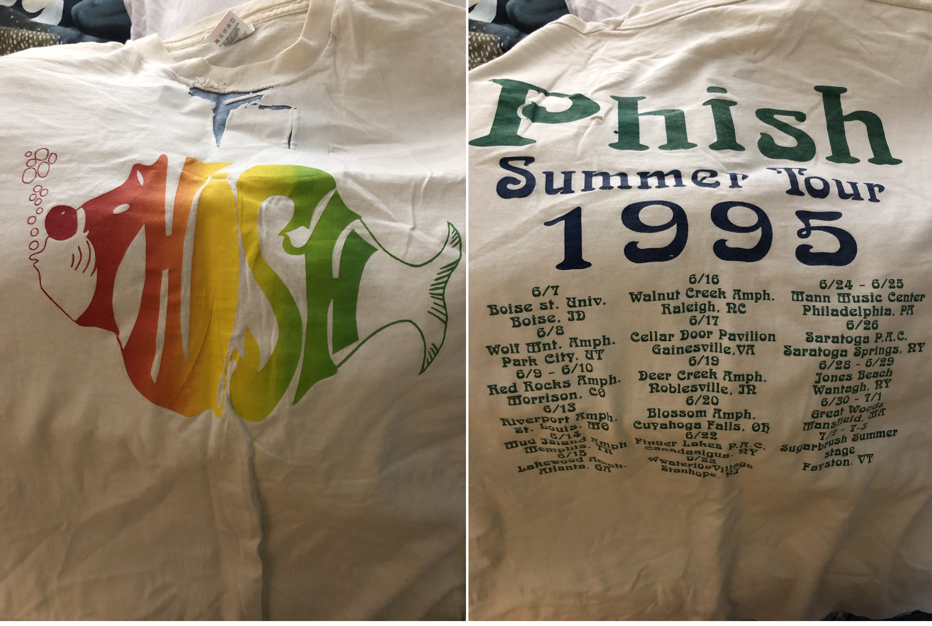 Tshirt Bought In Lot Of Walnut Creek, June 16, 1995 (IIRC)